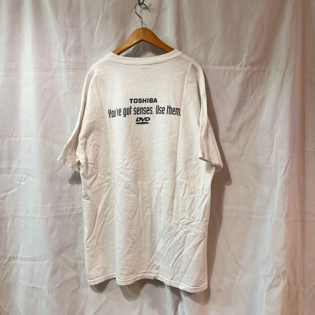 TOSHIBA ヴィンテージ 企業Tシャツ XLサイズ　90s 00s XL
