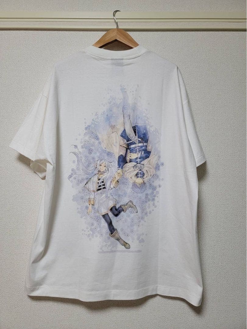 エ*ー様 葬送のフリーレン　ヒンメル　アニメ　Tシャツ　XLサイズ　ホワイト　ヴ