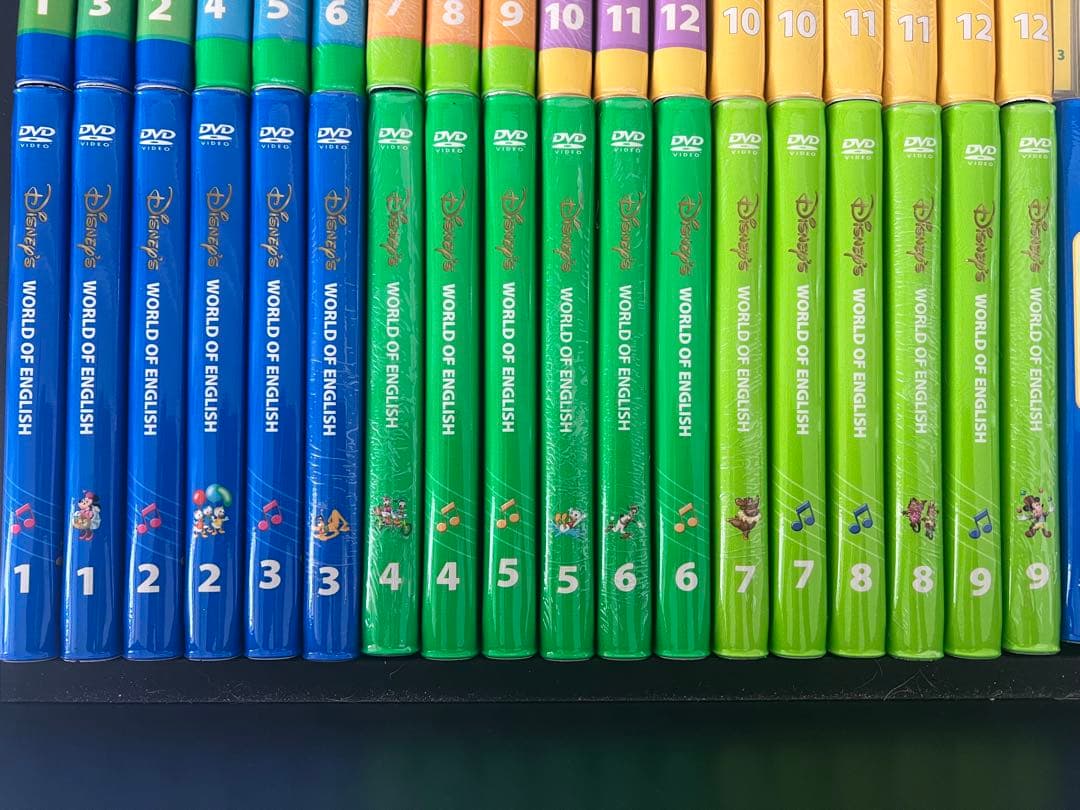Disney World of English DVD セット