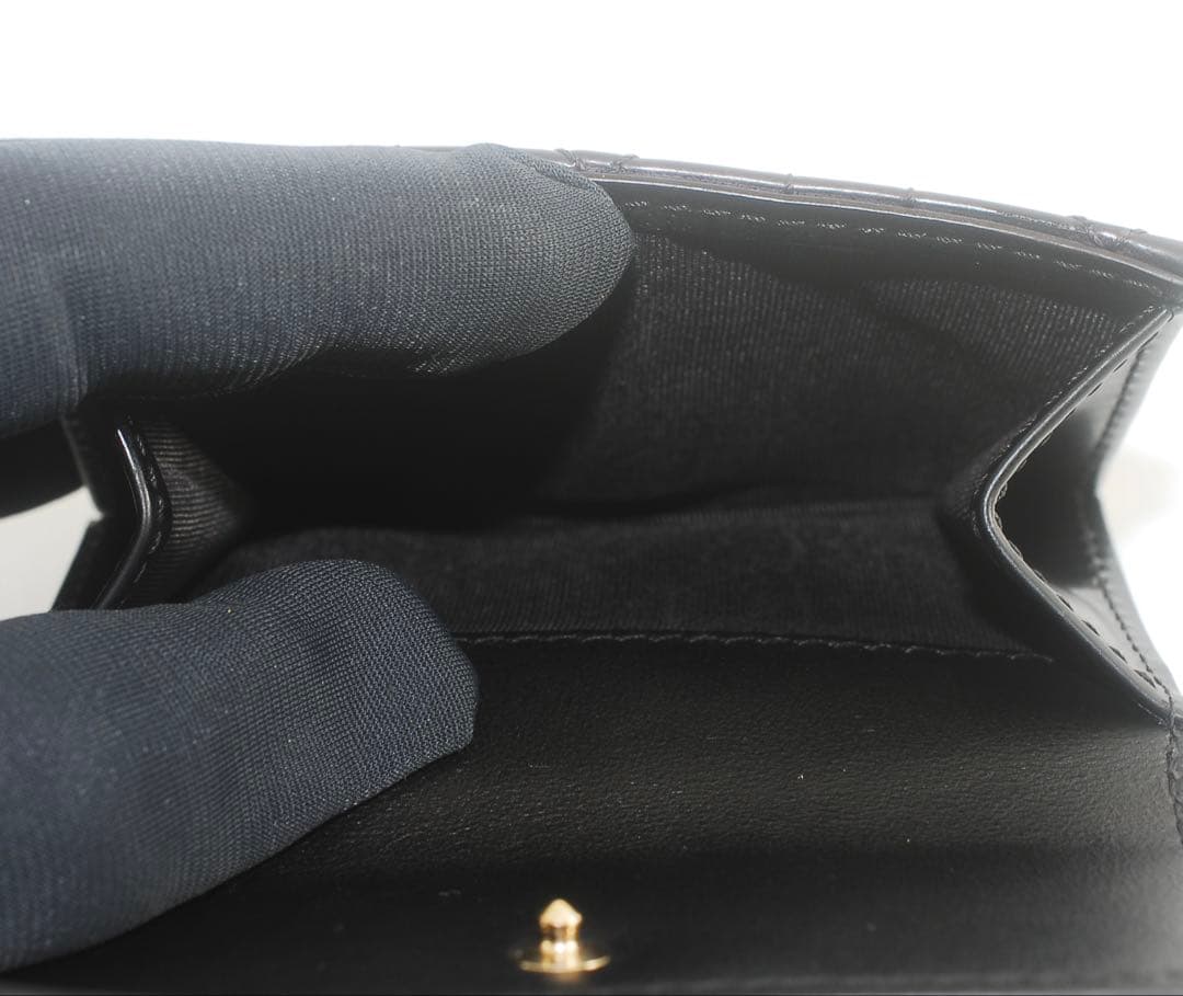 ＊Lady Dior＊ディオール＊エナメル＊ロータスウォレット＊カナージュ＊財布