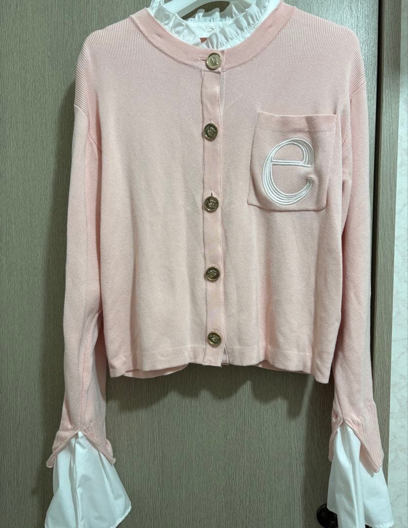 【美品】EIMY ISTOIRE Attached collar ピンク