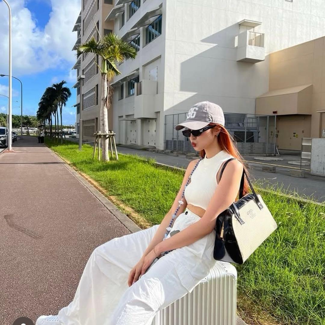 m*a様 ⭐︎せいら愛用⭐︎シャネル　ココマーク　ボーリングバッグ
