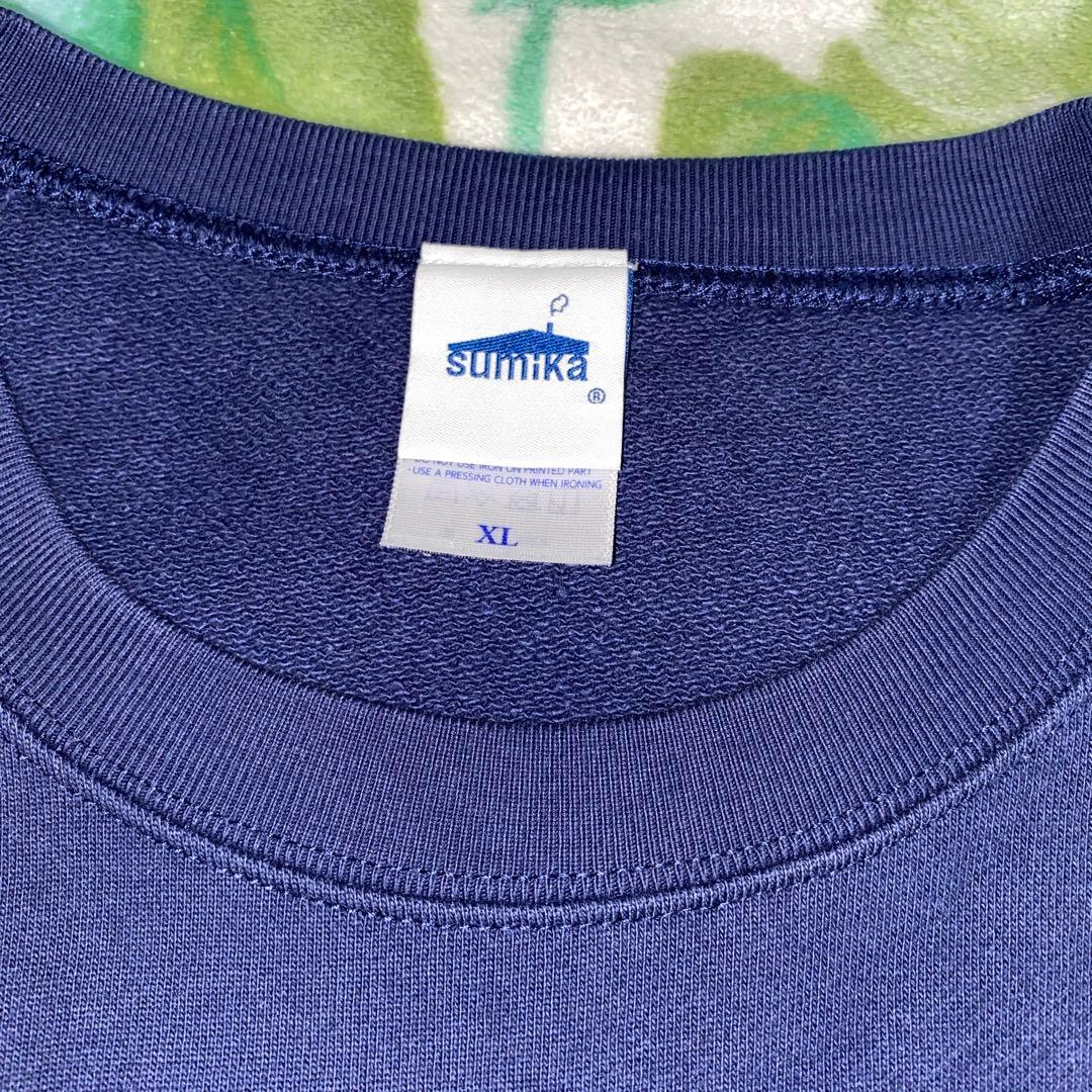 sumika スウェット　ネイビー