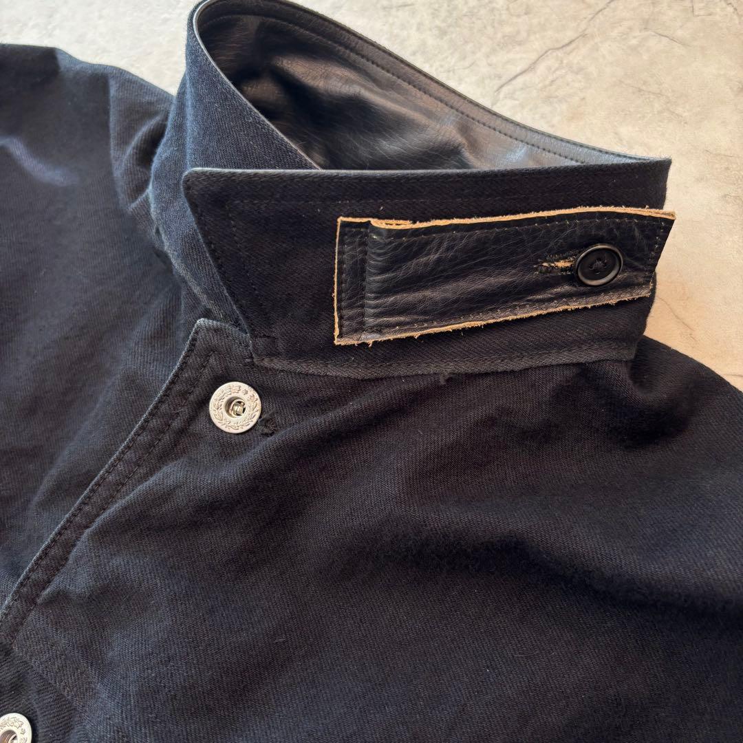 ジャケット・アウター D.VEDDER OVERDYED DENIM CHORE COAT M