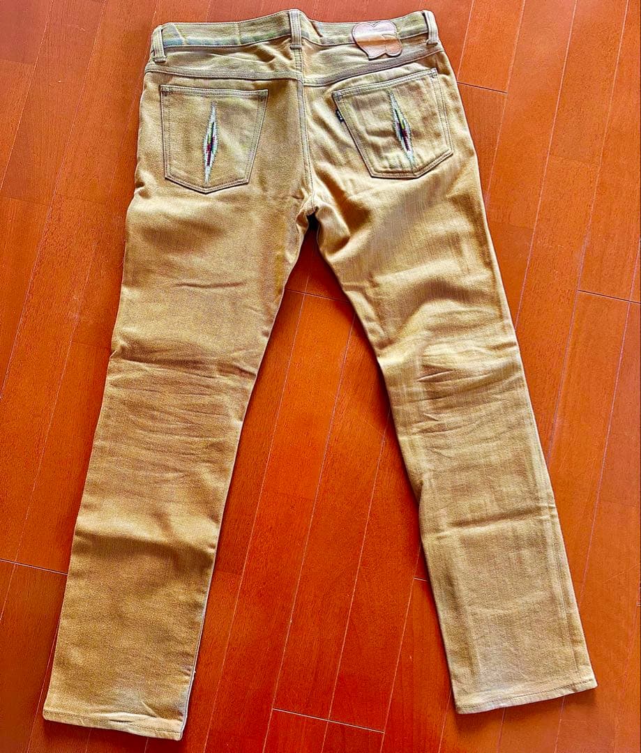 UMBER (N)INE ナンバーナイン オルテガパンツ　デニム刺繍希少サイズ4