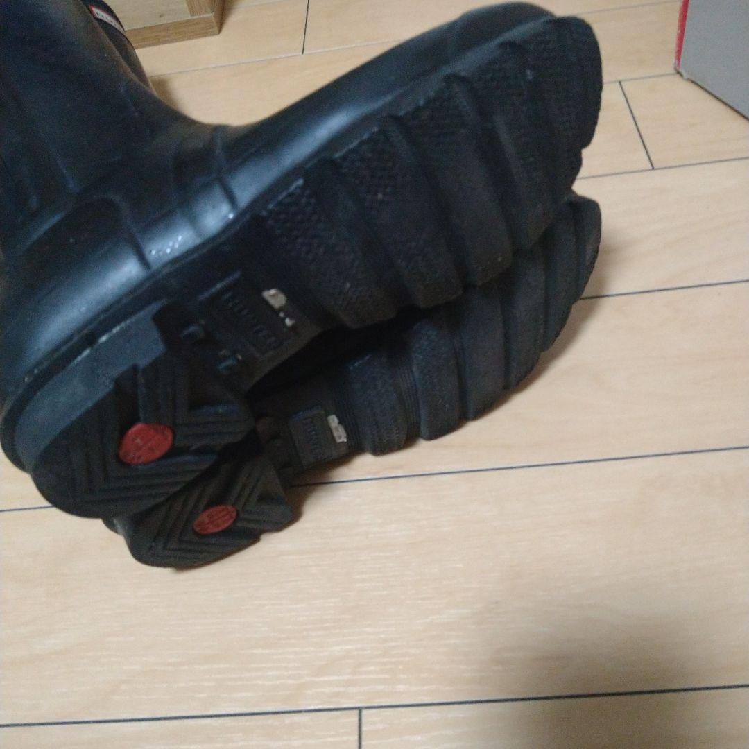 HUNTER ブラック ブーツ サイズ24cm