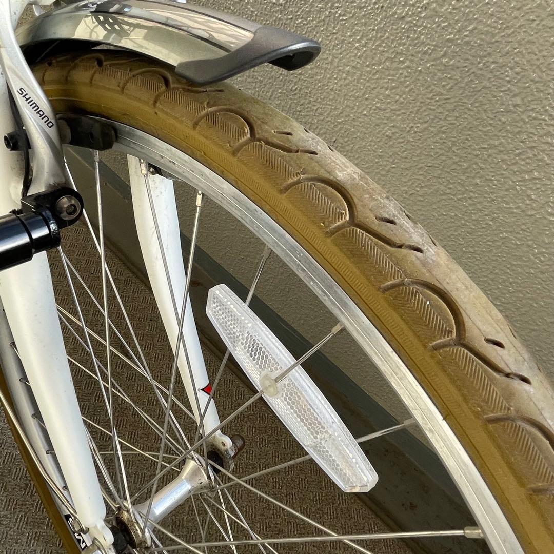 自転車 ルイガノ シティローム 7段変速 26インチ