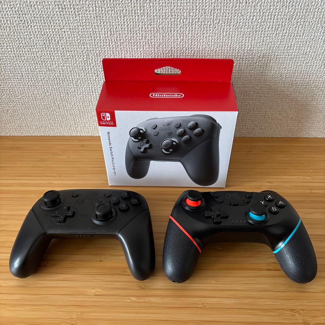 Nintendo Switch 本体 赤/青 プロコン付き