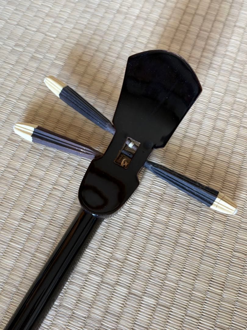 真栄堂 三味線本体 ヘビの皮製