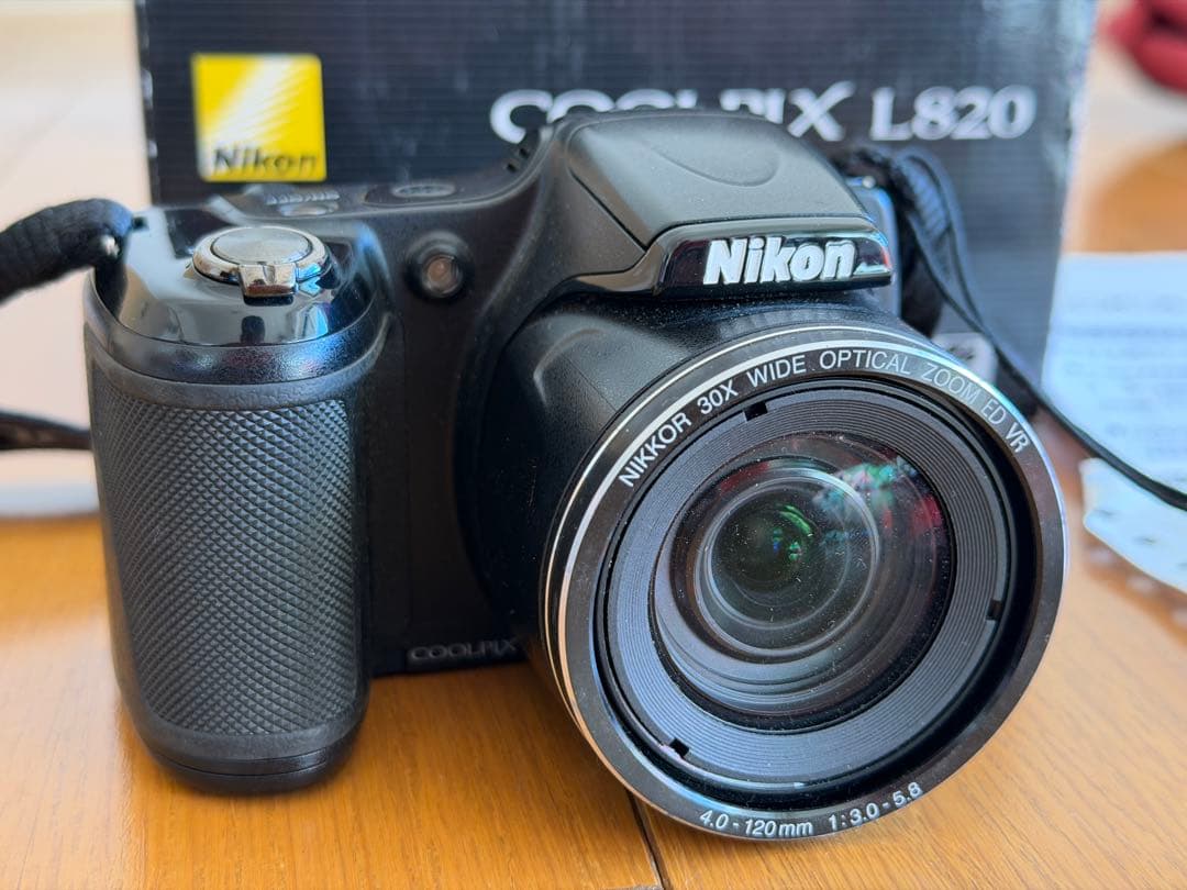 【通電確認】 NIKON COOLPIX L820 デジカメ レトロ