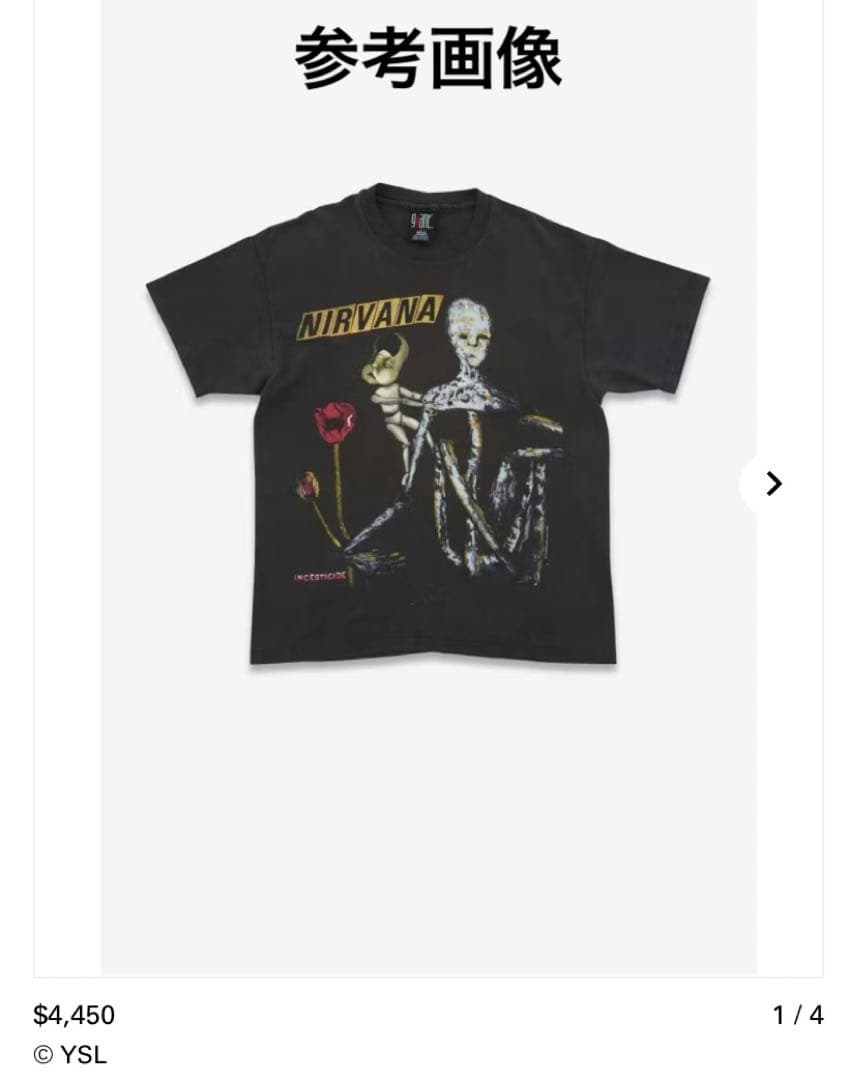 90's NIRVANA Incesticide ヴィンテージ Tシャツ
