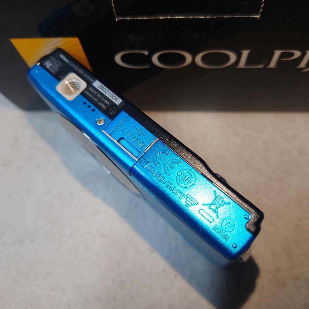Nikon COOLPIX .S3000デジタルカメラ 青
