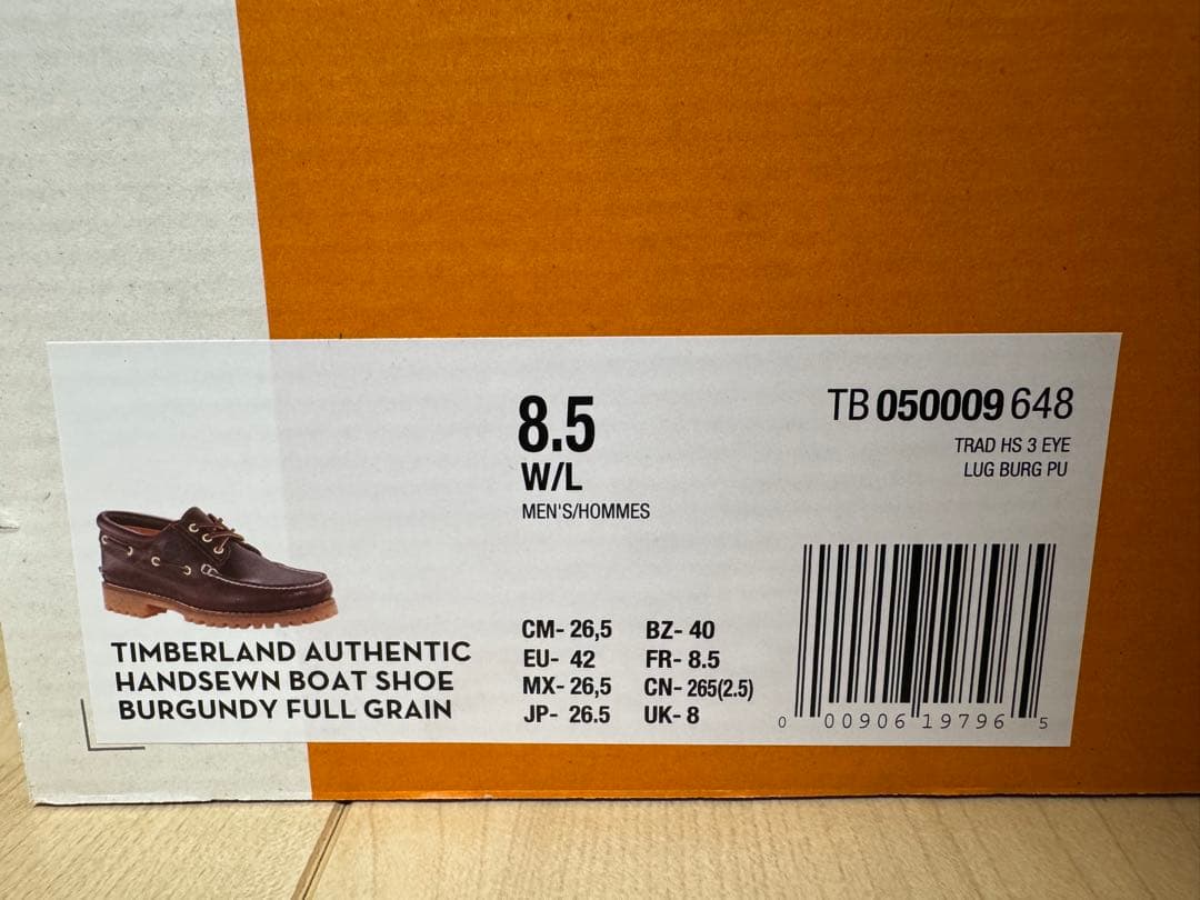 靴 Timberland 3EYE Classic 26.5cm