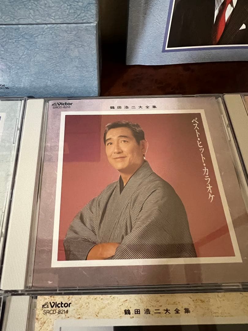 鶴田浩二 大全集 6枚組CD BOX SRCD-8211〜8216 邦楽　CD