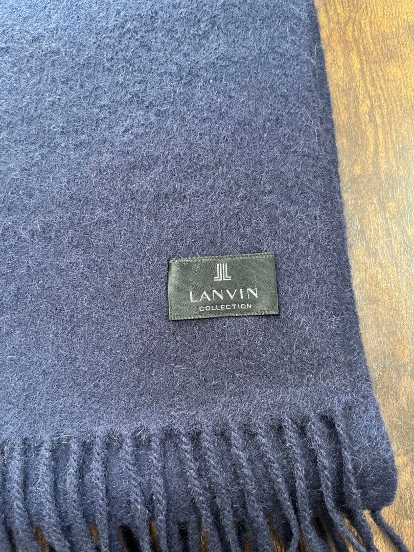 極美品　Lanvin collection カシミヤ100% ストール ランバン