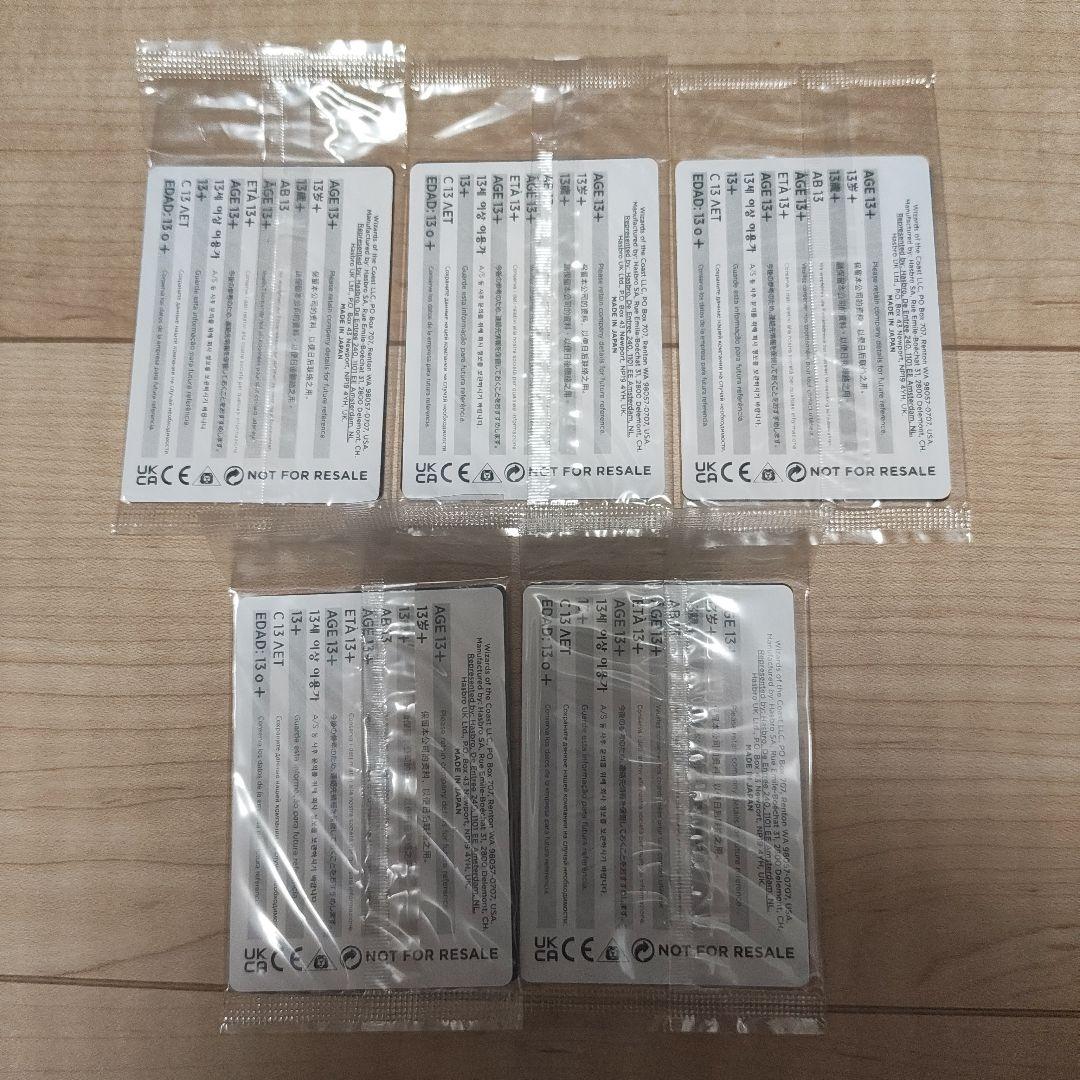 ヒストリープロモ新枠foil 5種セット　セラの天使