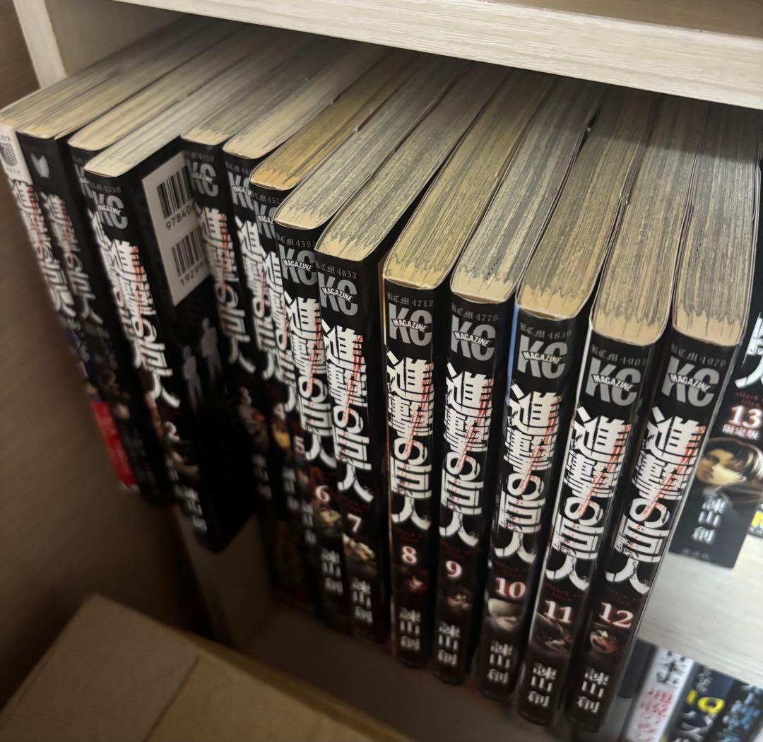 進撃の巨人 全巻 最終巻特装版あり 悔いなき選択1.2 値下げ中 9999