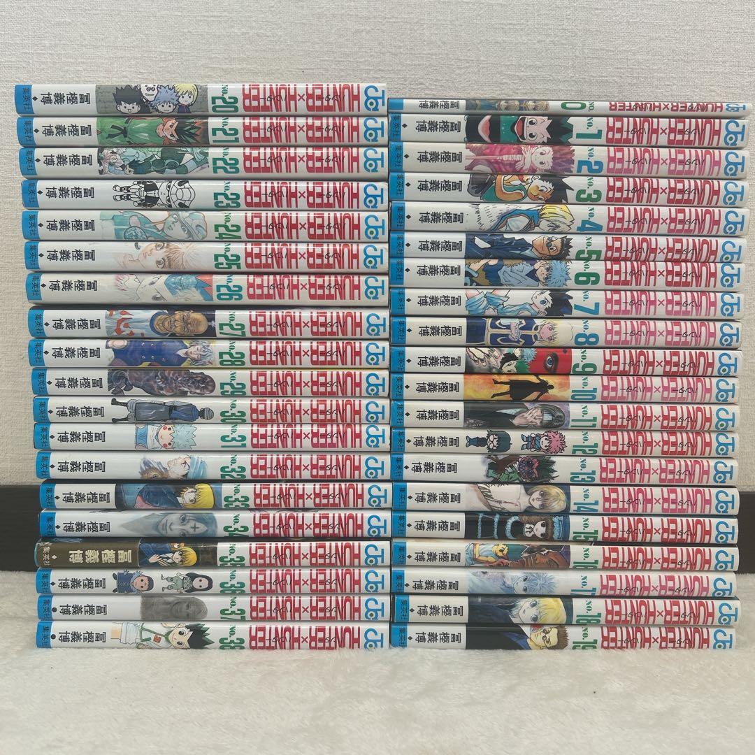 HUNTER×HUNTER 0～38巻 セット ハンター×ハンター 緋色の幻影⑤