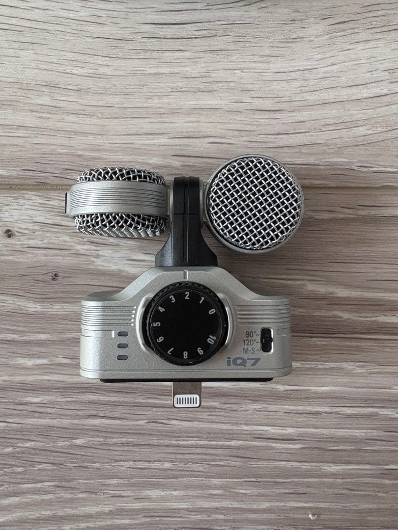 配信機器・PA機器・レコーディング機器 ZOOM iQ7 stereo micro phone iPhone/iPad