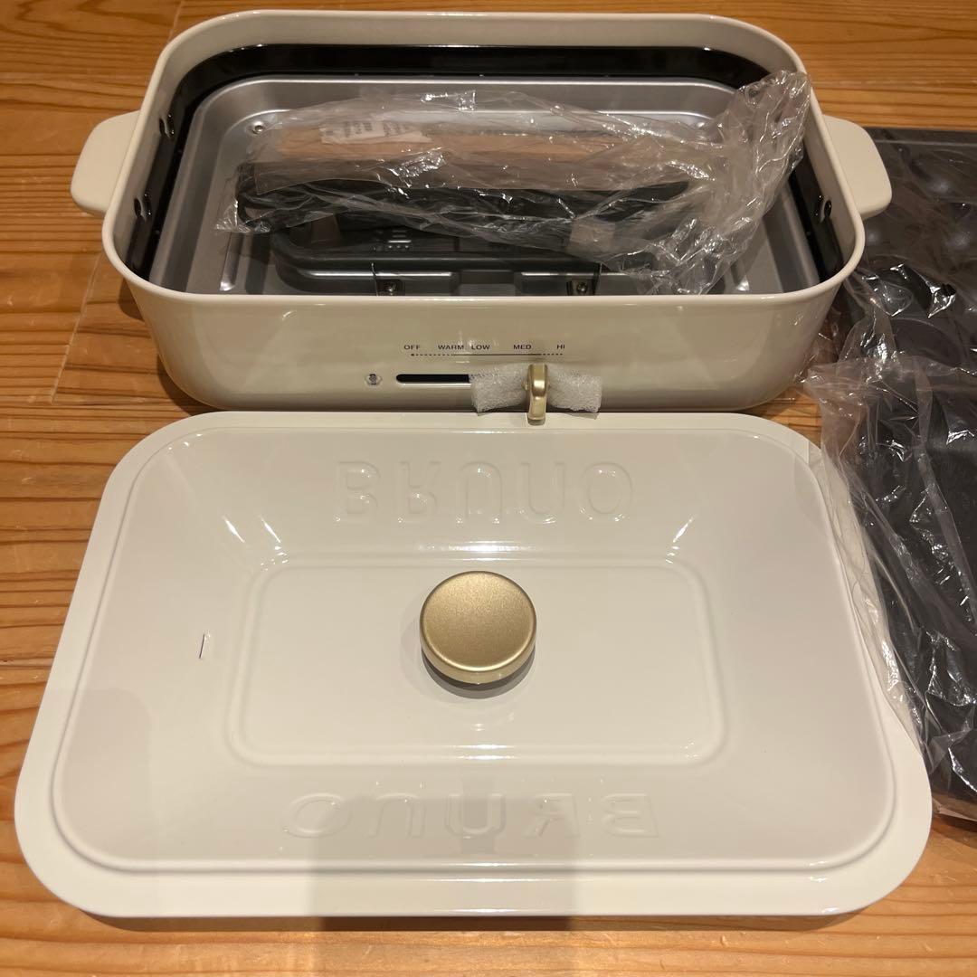 BRUNO ブルーノ　コンパクトホットプレート　BOE021 たこ焼き器