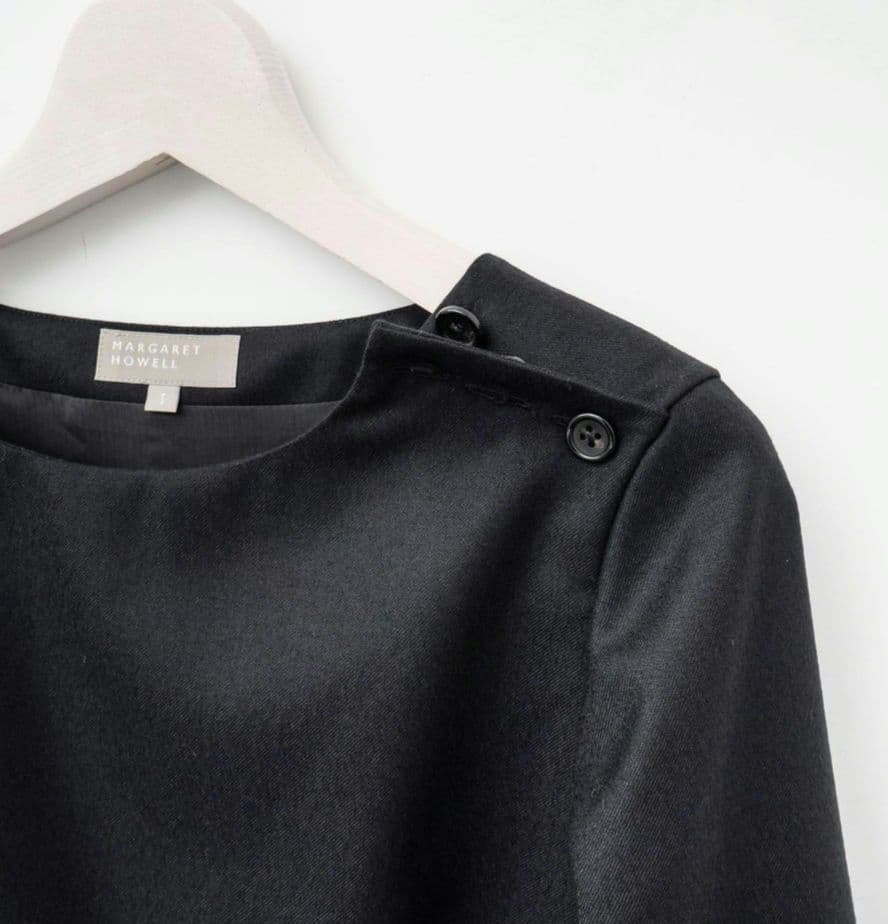 ★新品★タグ付き★MARGARET HOWELL★フランネルワンピース★