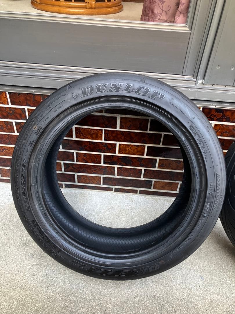ダンロップディレッツァZ3 165/50R15 バリ溝2本セット② 23年製