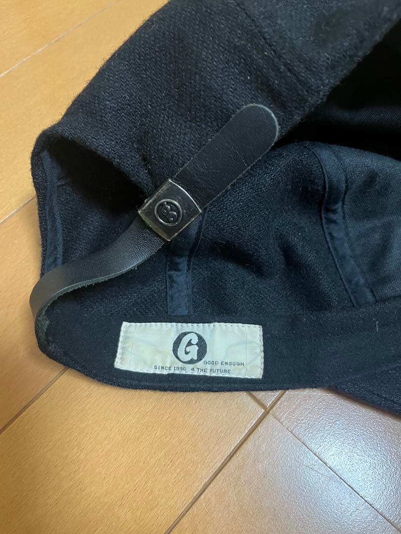 Good Enough黒 90’s ウールフェルトキャップ