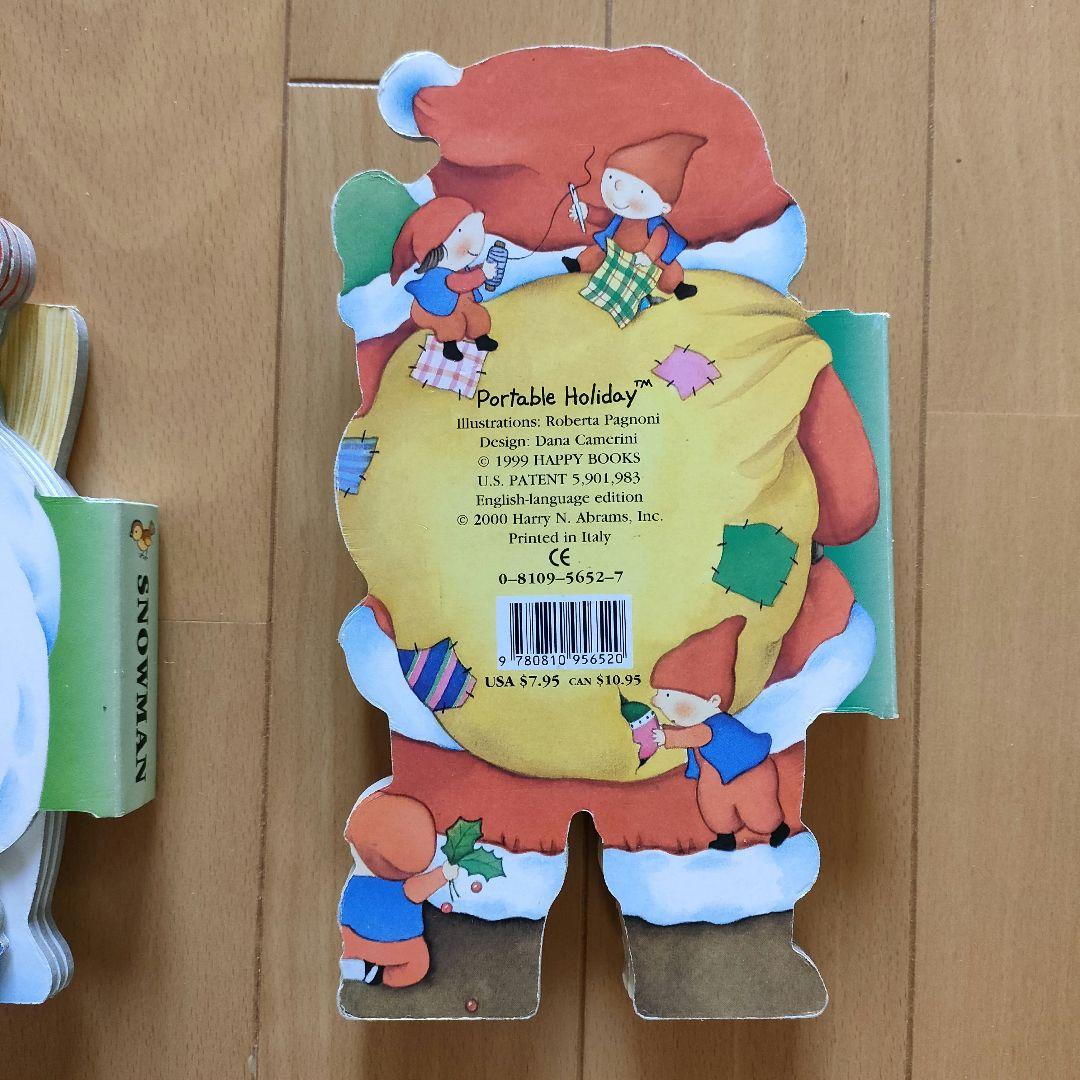 洋書 Portable Holidays: man&Santa