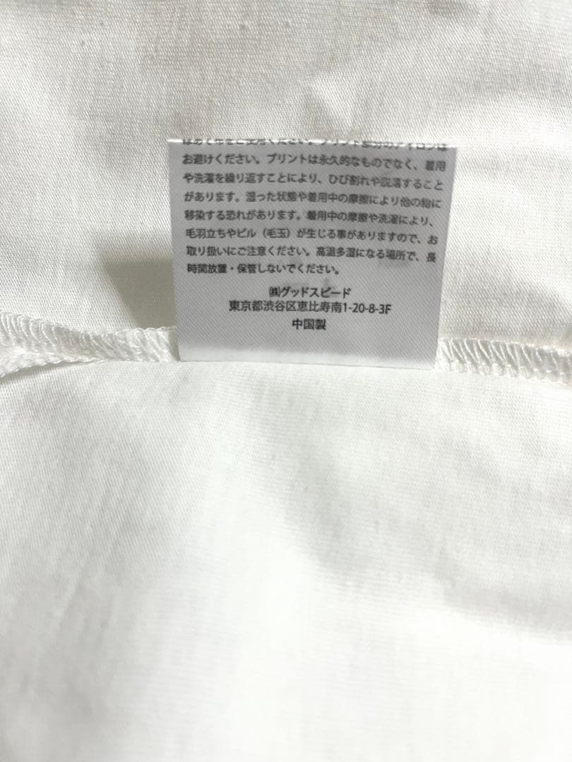 新品 Spick & Span グッドロックスピード フォトドルマンTシャツ 白