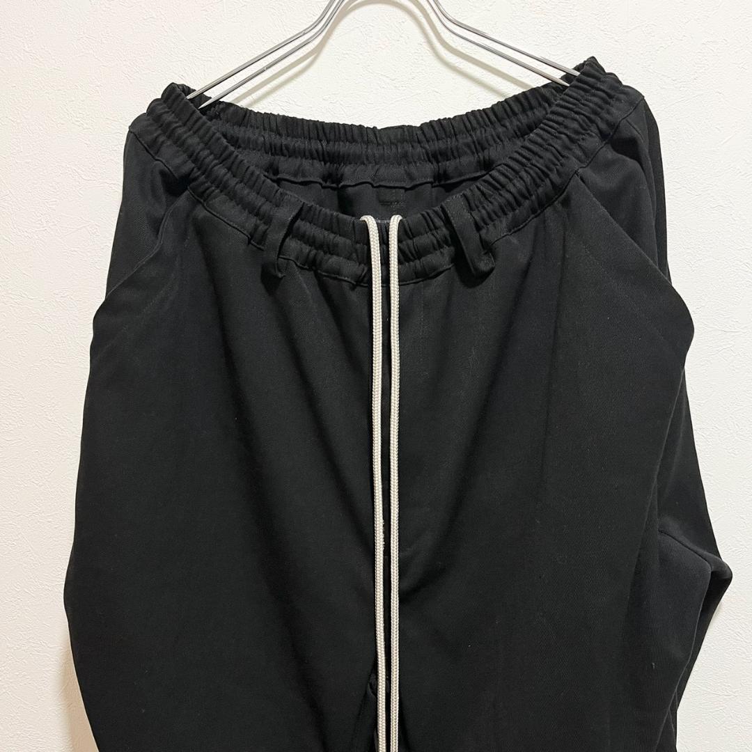 【美品】 A.F ARTEFACT ドローストリング タックワイドパンツ 3
