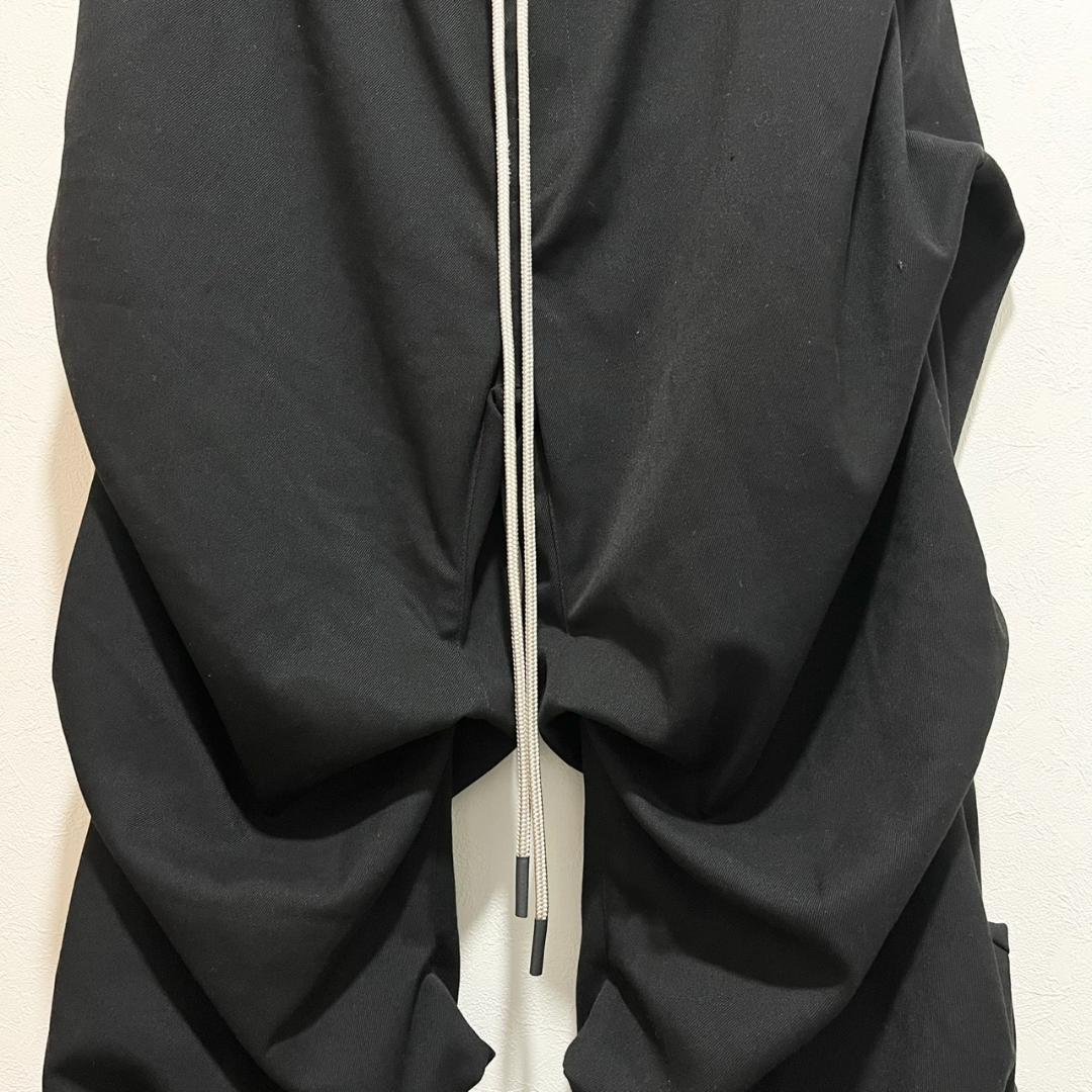 【美品】 A.F ARTEFACT ドローストリング タックワイドパンツ 3