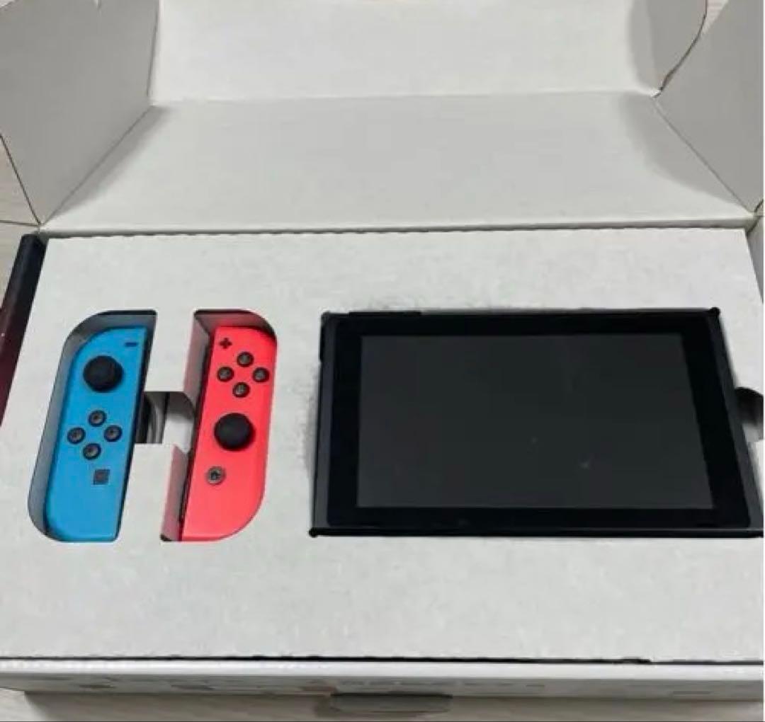 【おまけあり】Nintendo Switch 青と赤のJoy-Con付き