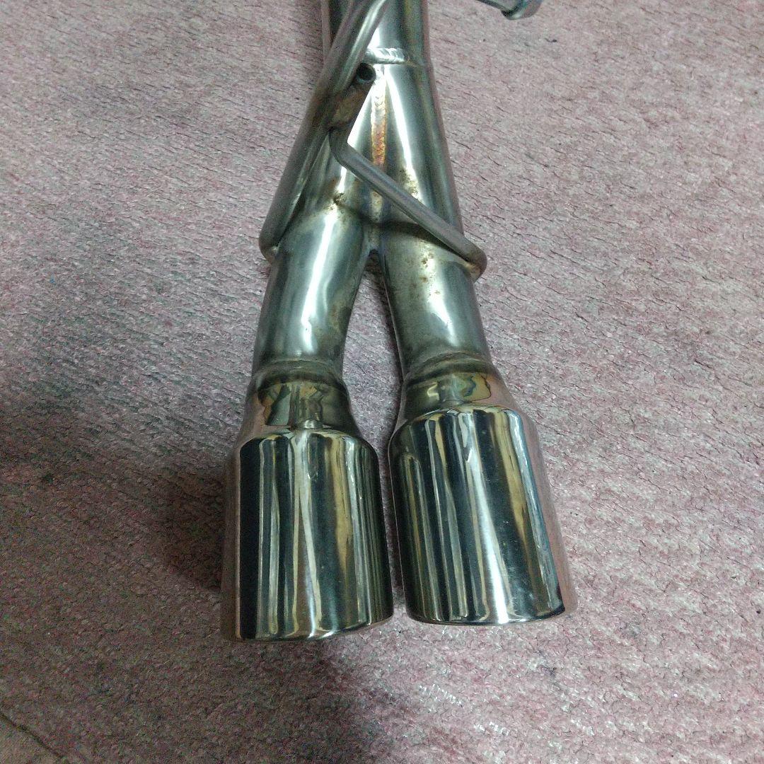 ダイハツ L375Sタント 【JASMA認定】 フジツボ製2本出しマフラー