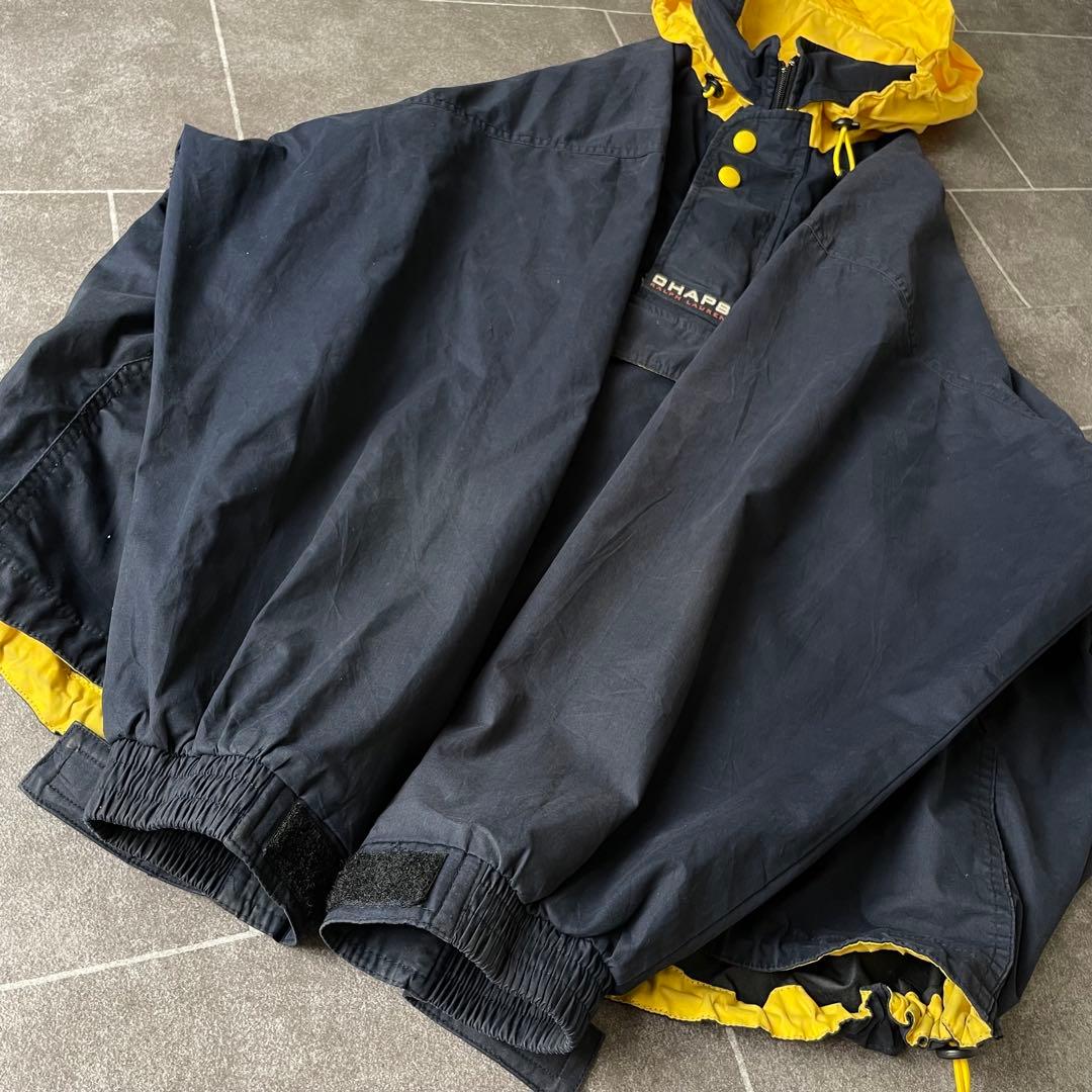 -00s y2k Chaps Ralph Lauren アノラックブルゾン 紺黄