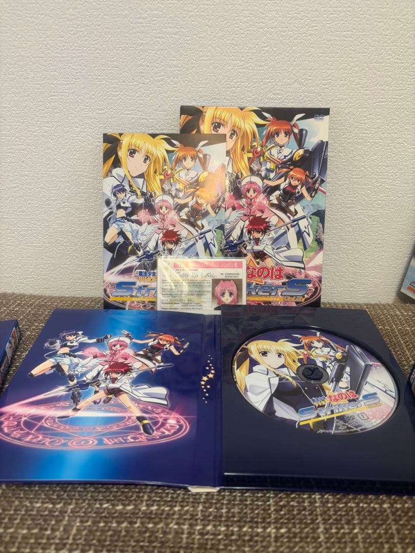 【美品】魔法少女リリカルなのは StrikerS 9巻DVD＋特典IDカード付