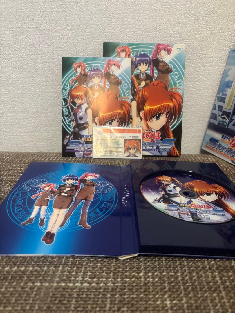 【美品】魔法少女リリカルなのは StrikerS 9巻DVD＋特典IDカード付