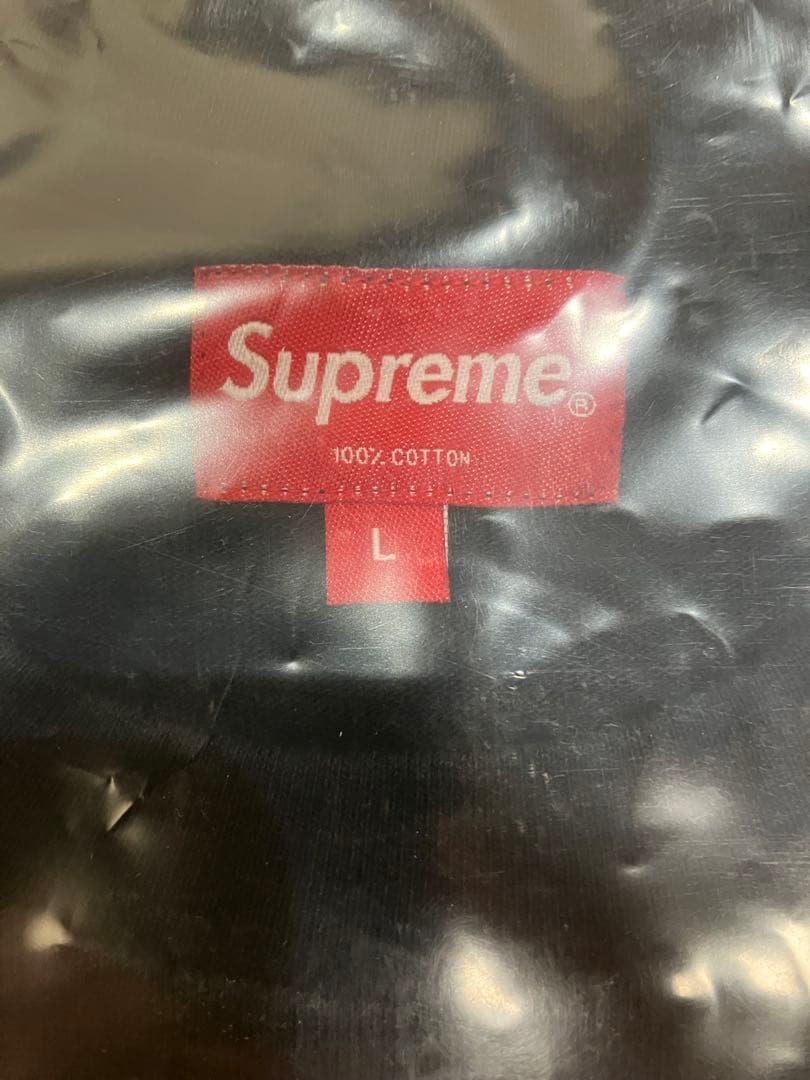 Supreme Tシャツ ブラック Lサイズ　シュプリーム　ポケットT