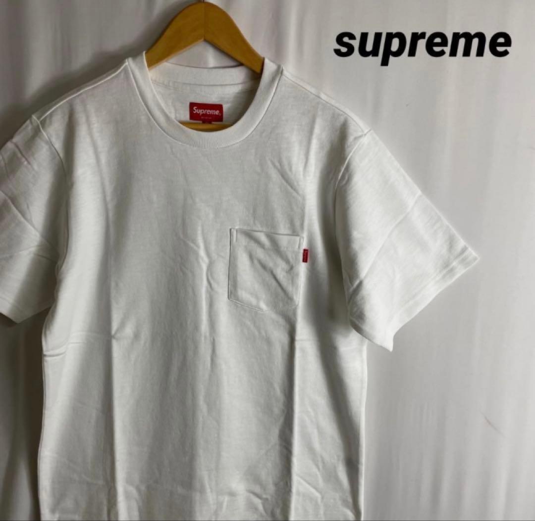 Supreme Tシャツ ブラック Lサイズ　シュプリーム　ポケットT