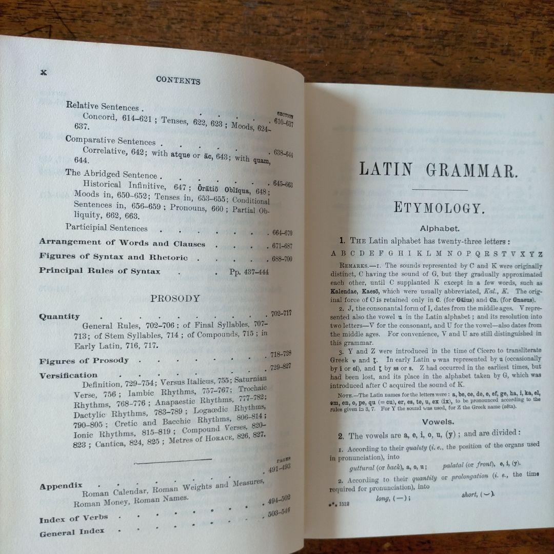 Gildersleev’s Latin Grammar 3rd Edition