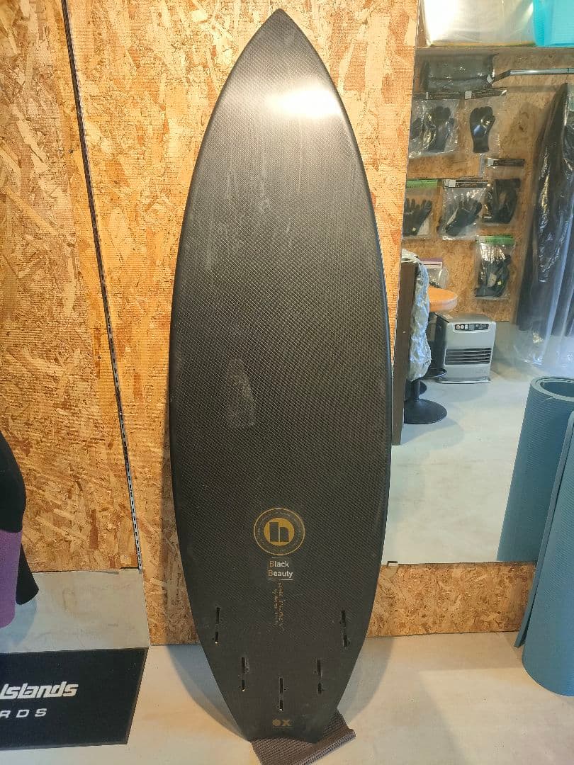 Hamoフルカーボン Black Beauty 5'6\" サーフボード