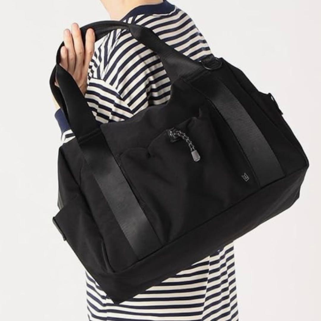 【美品】MILESTO LIKID ボストンバッグ ブラック