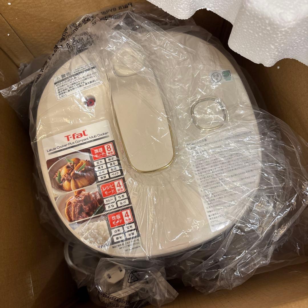 ティファール　ラクラ・クッカー　プラス　コンパクト電気圧力鍋　CY353AJP