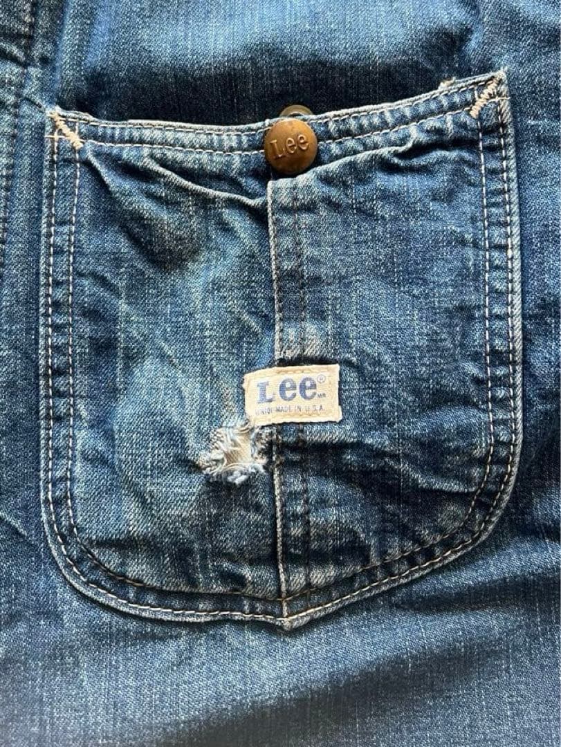 60S 70S ヴィンテージ古着　 Lee デニムカバーオール 81-LJ