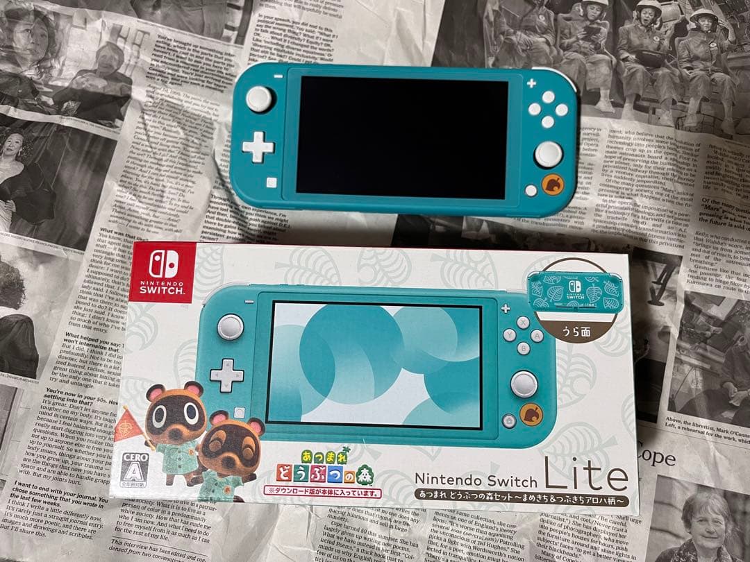Nintendo Switch Lite あつまれどうぶつの森　スイッチライト