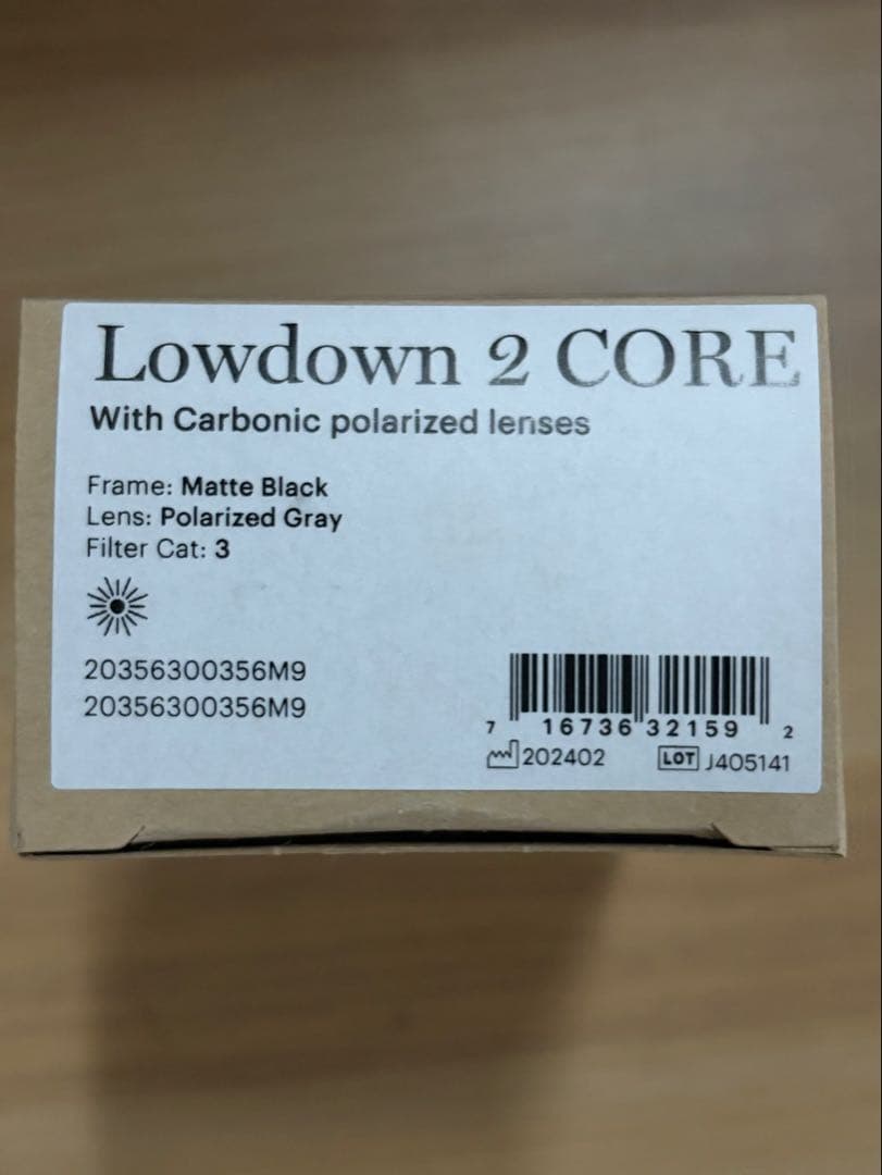 小物 SMITH Lowdown2 CORE Matte Black