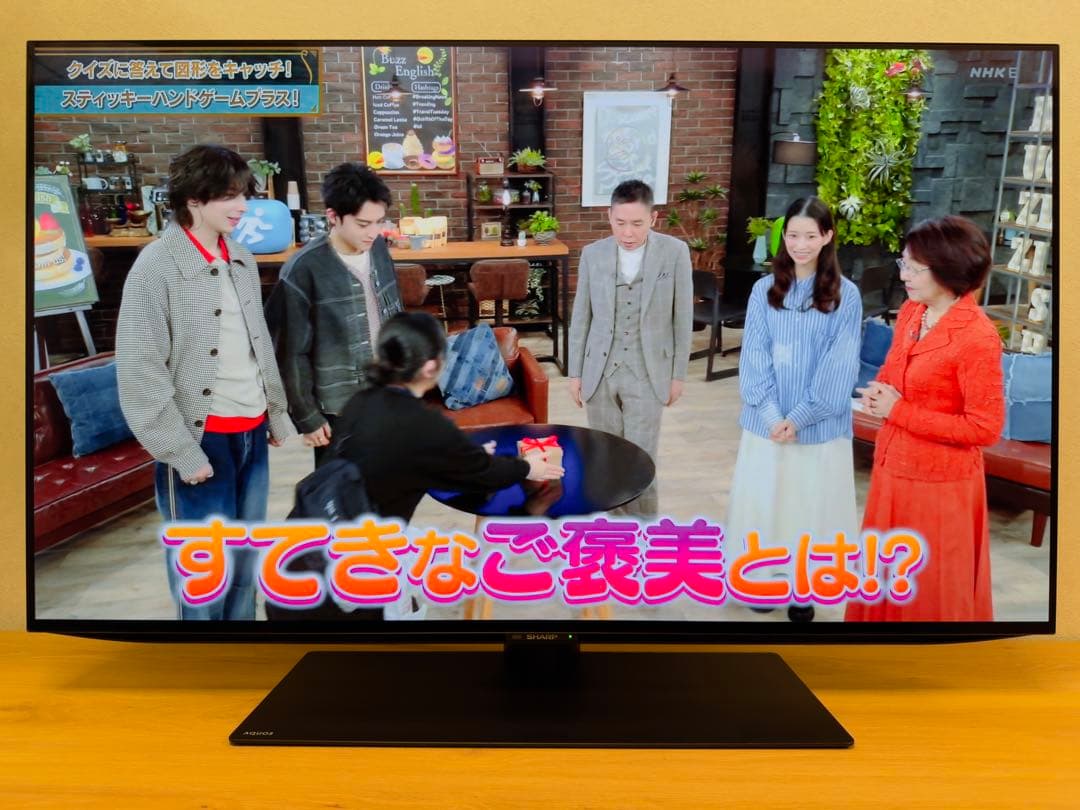 【美品】 SHARP 4T-C42EQ2 有機ELテレビ 42型 2023年製