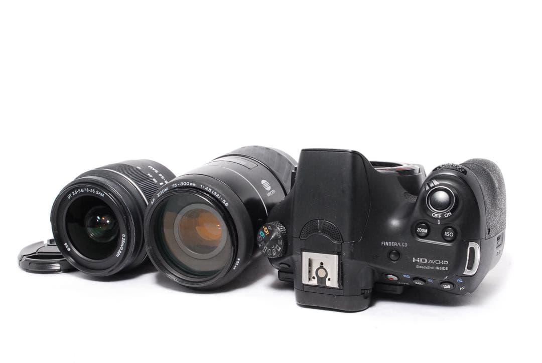 ◆すぐ使える◆SONY α58◆一眼レフカメラ◆超望遠Wレンズ◆ショット数少なめ