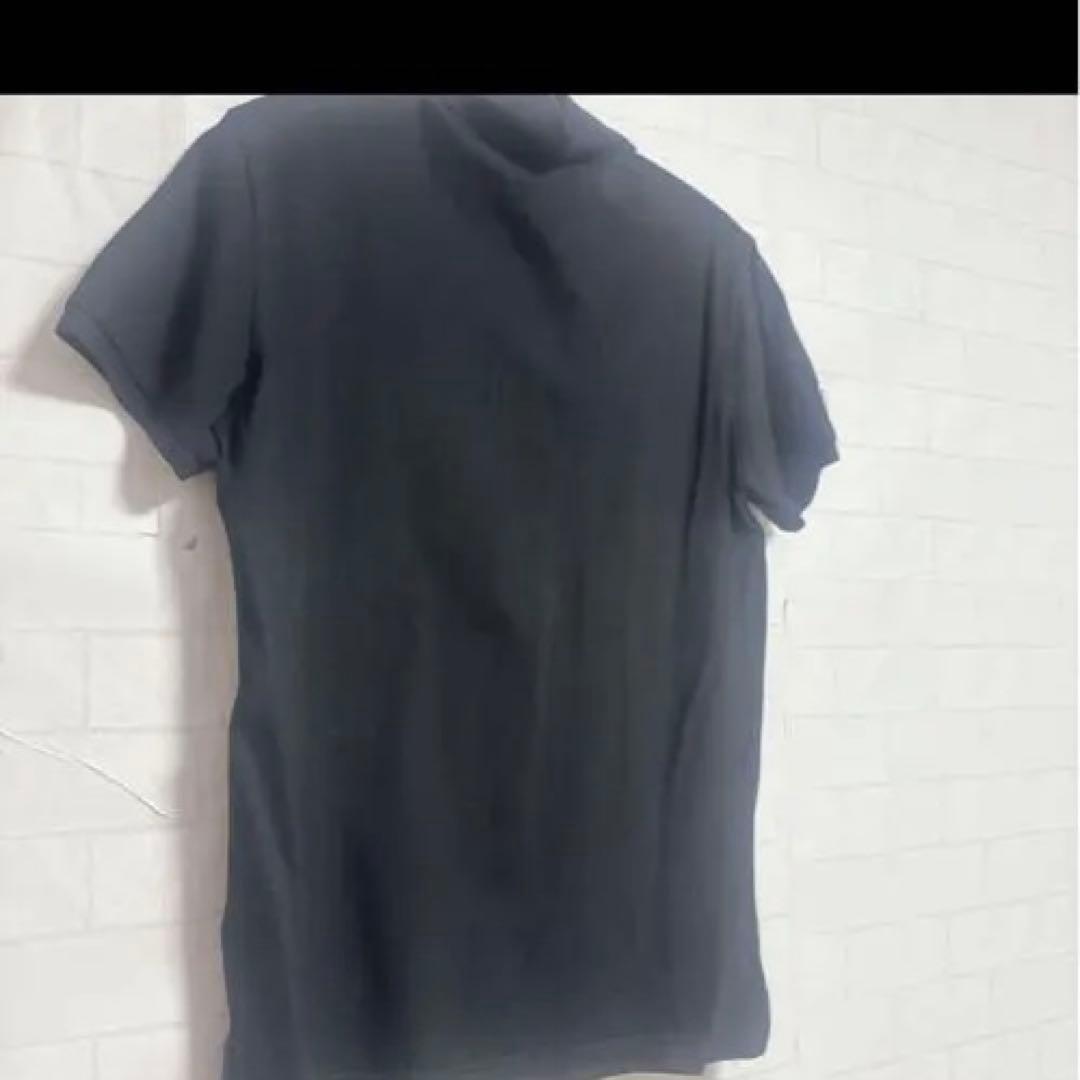 美品 モンクレール ヘンリーネックTシャツ 黒 M コットン