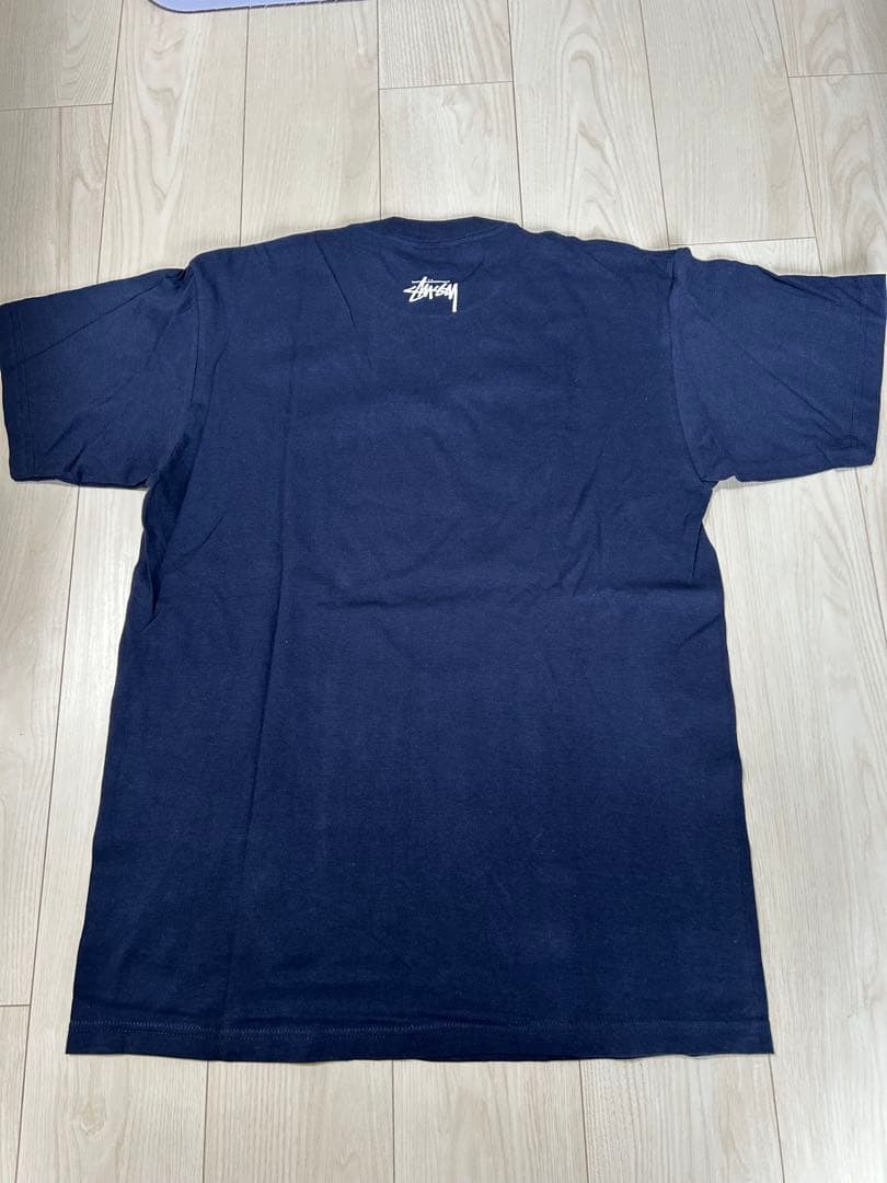 【新品】STUSSY ネイビーT L