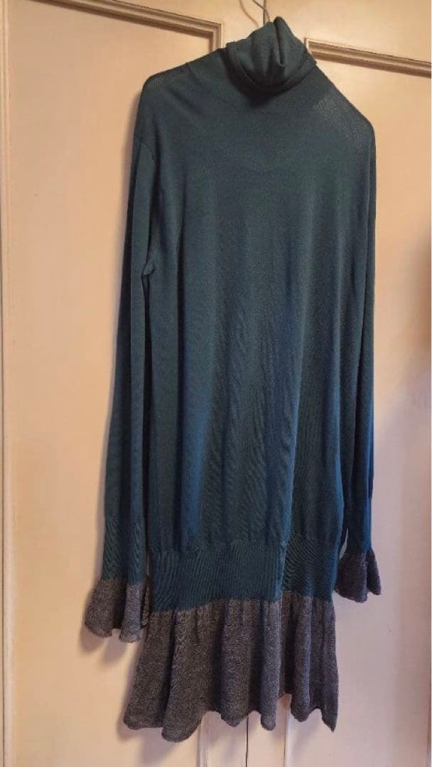 ちゃぱぱ2　sacai サカイ　美品　ニットワンピース